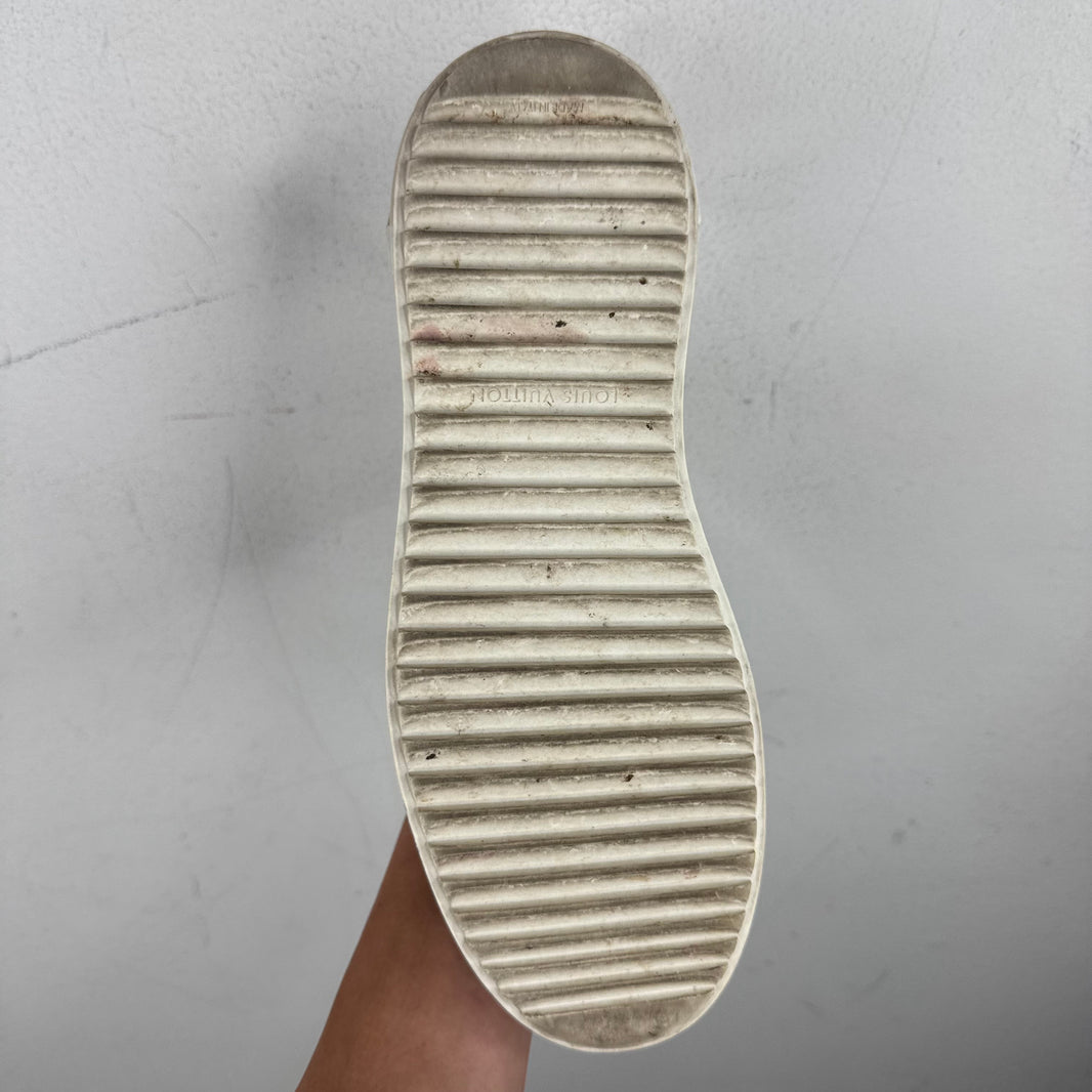 Louis Vuitton Blue Denim Monogram Sneakers