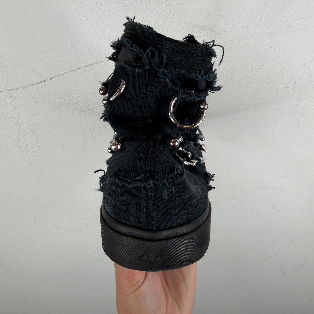 Balenciaga Pierced Paris High Top Sneakers