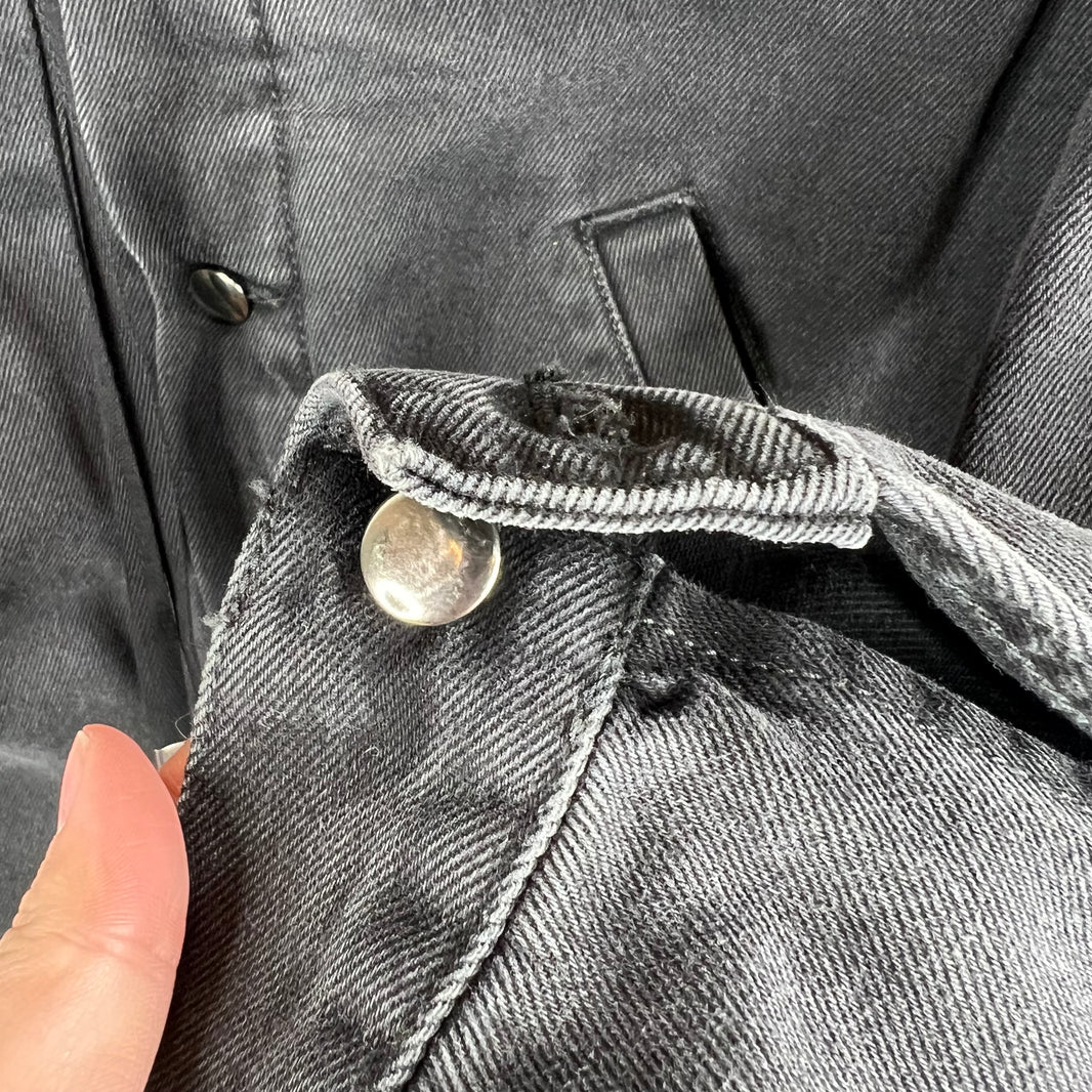 Ann Demeulemeester Black Trucker Jacket