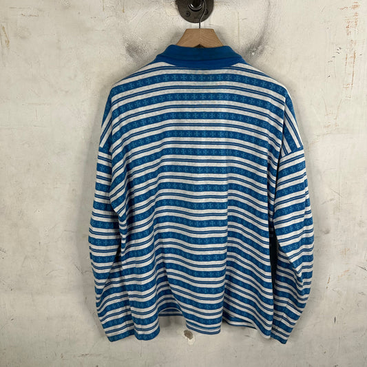 Chrome Hearts Striped Rugby Polo