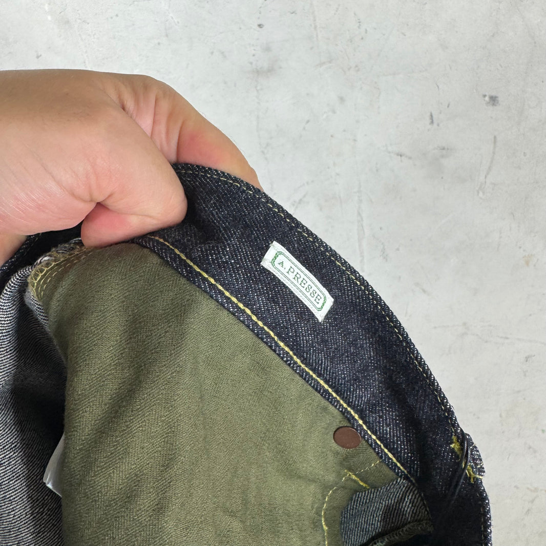 A.Presse Tapered Selvedge Jeans