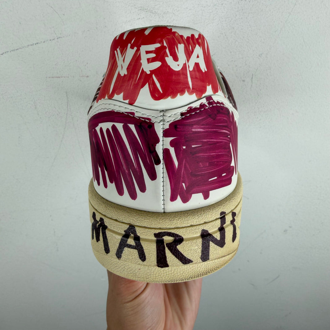 Marni Veja V-10 Graffiti Sneakers