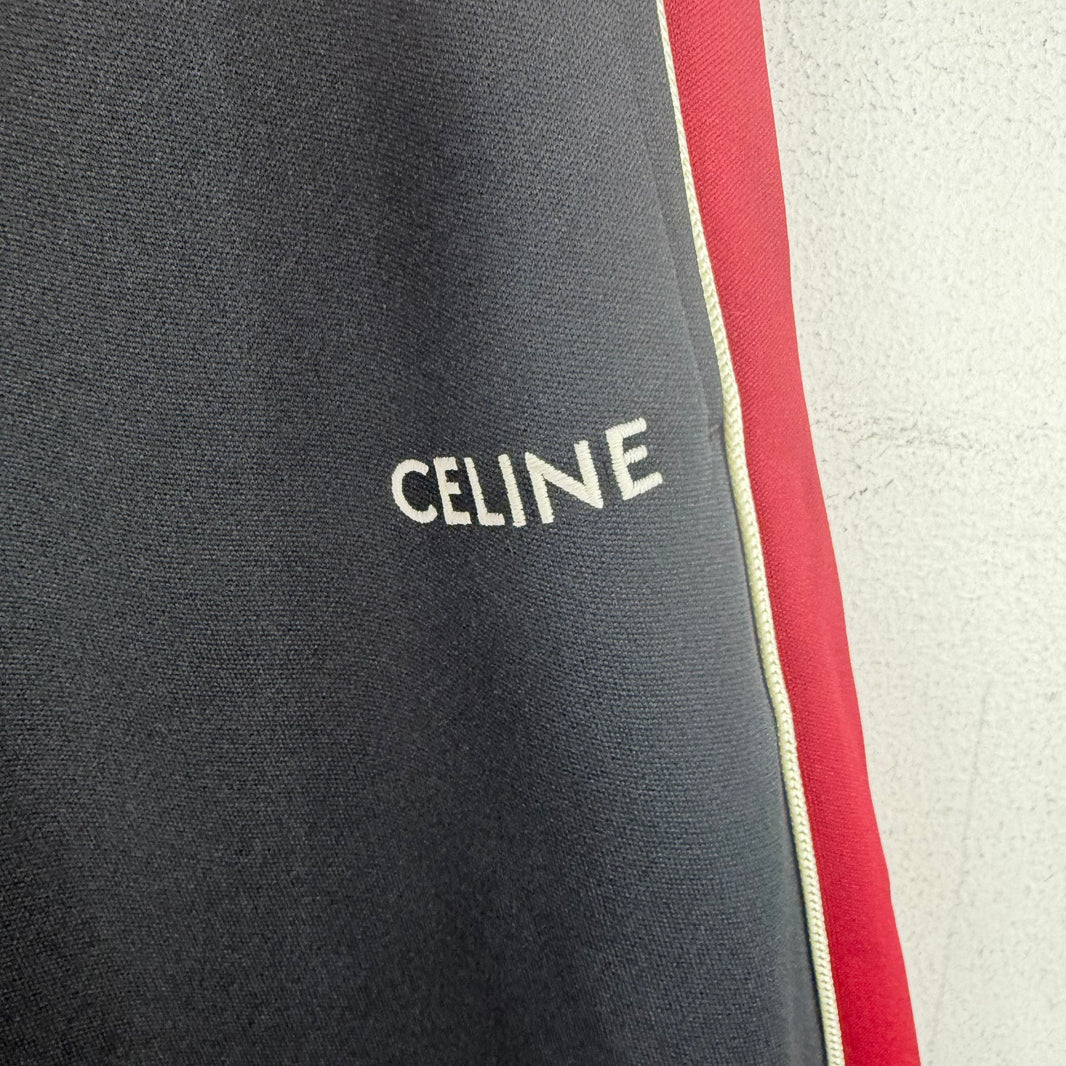 Celine Red Striped Track Pants