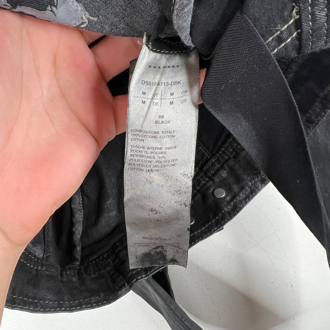 DRKSHDW Tec Trucker Waxed Denim Jacket