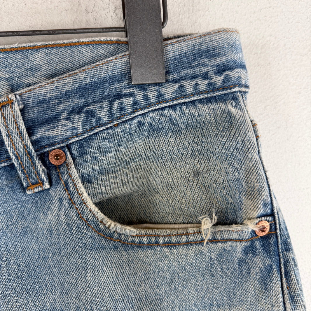 Vintage Repaired Levi's 501 Denim Jeans