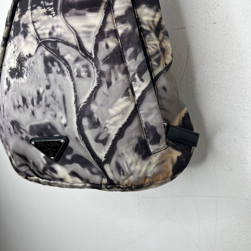 Prada Re Nylon Printed Sling Bag