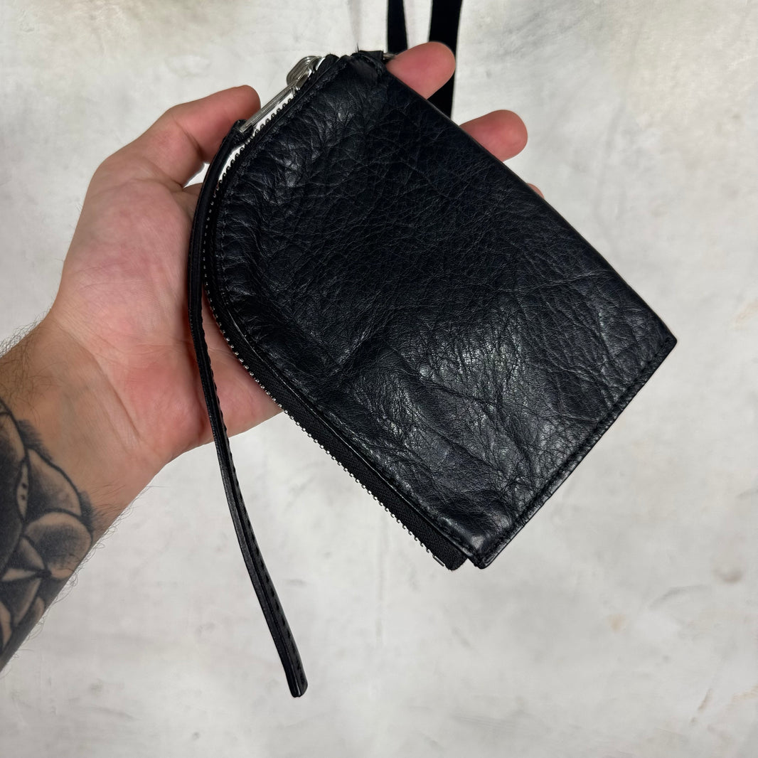 Rick Owens Leather Lanyard Pouch