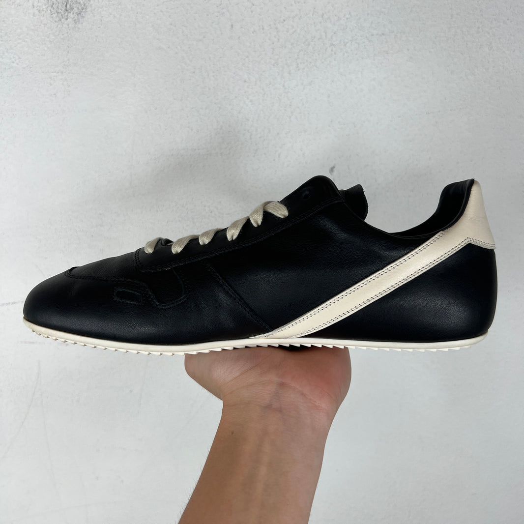 Rick Owens Black Minimal Sneakers