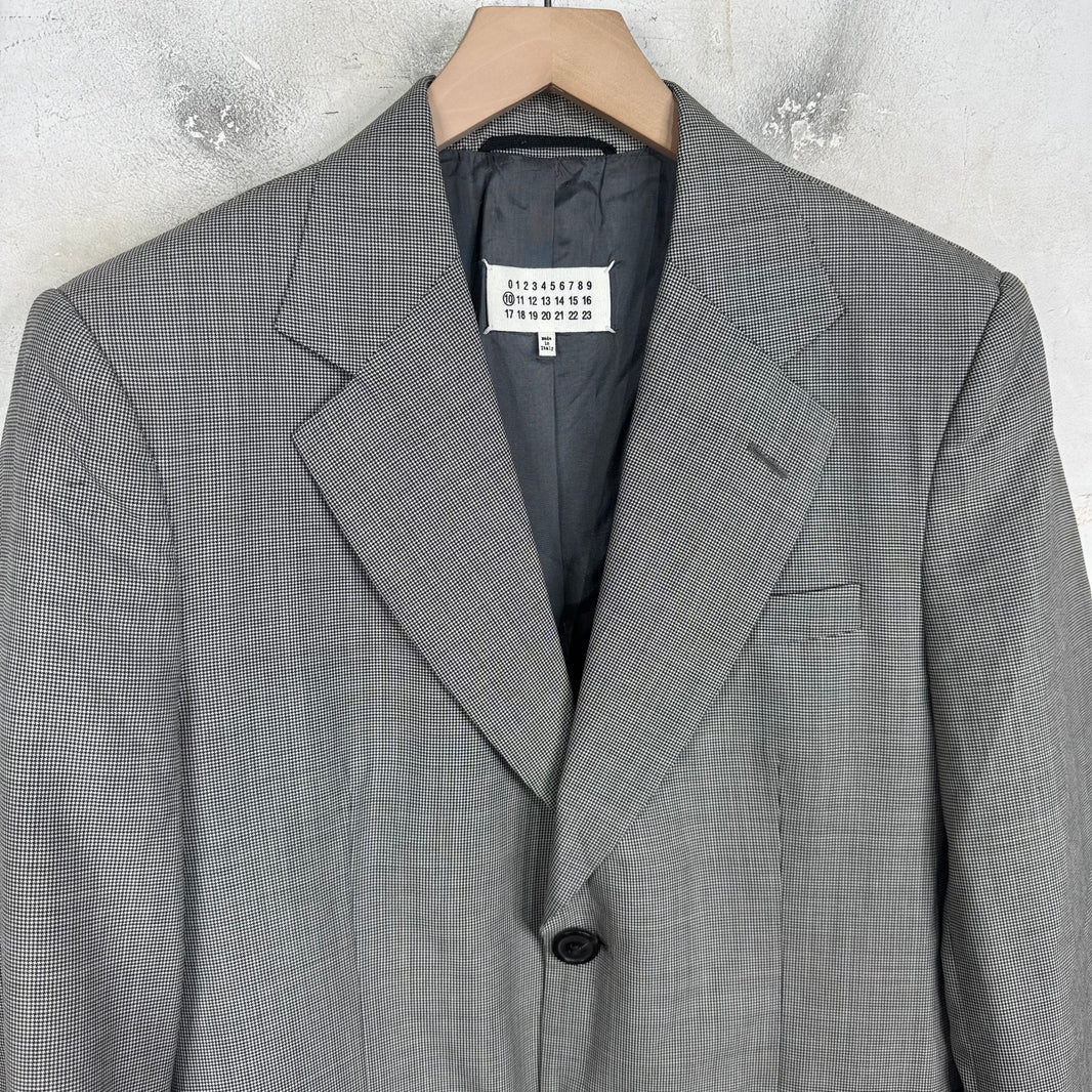 Margiela Houndstooth 2 Piece Suit Set
