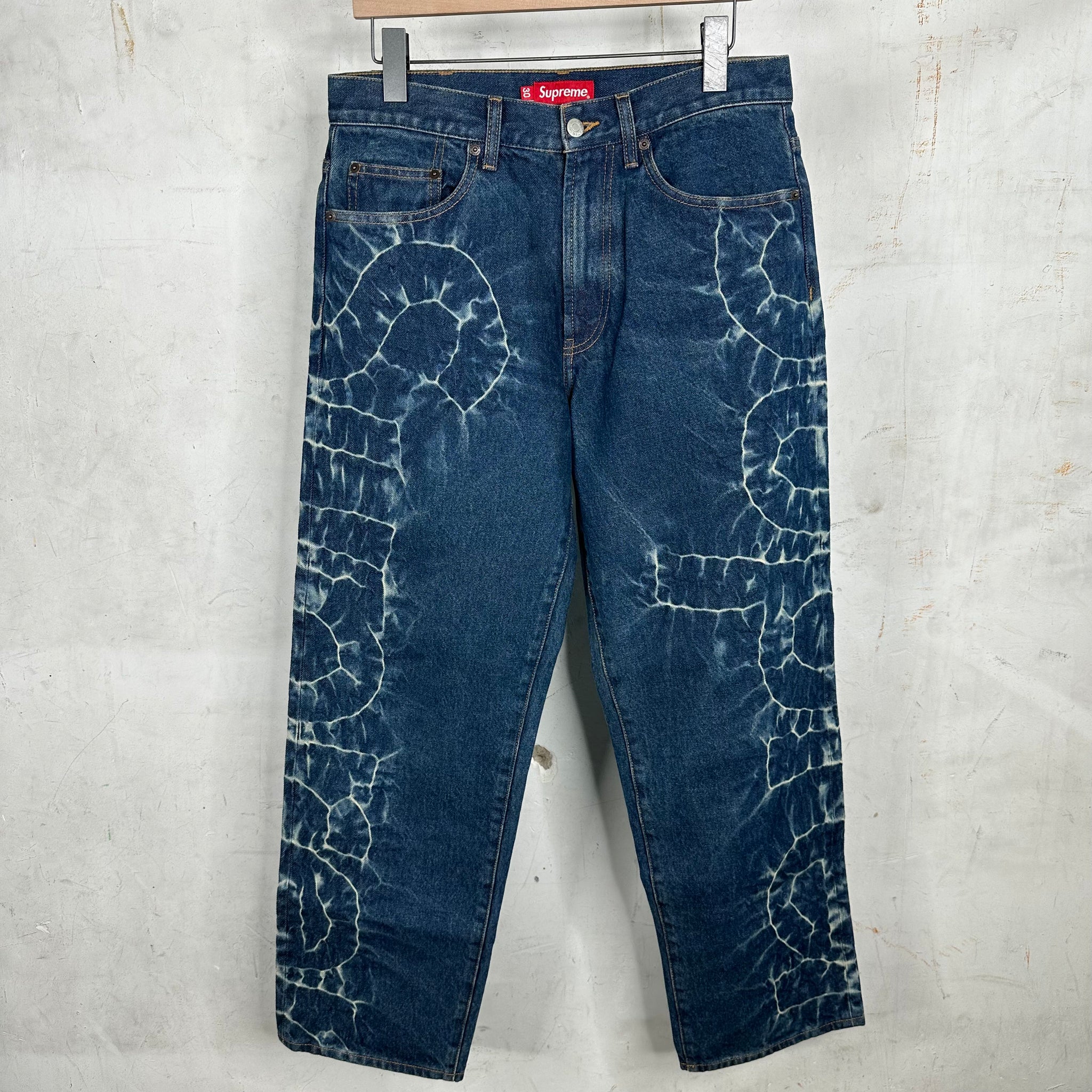 Supreme Acid Washed Logo Denim – www.Lukes.store