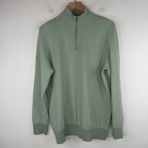 Loro Piana Roadster Pull Cshmere Quarter Zip Sweater