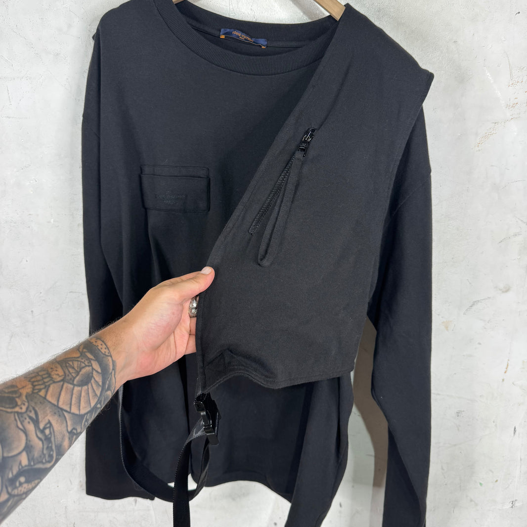 Louis Vuitton Harness Buckled Crewneck