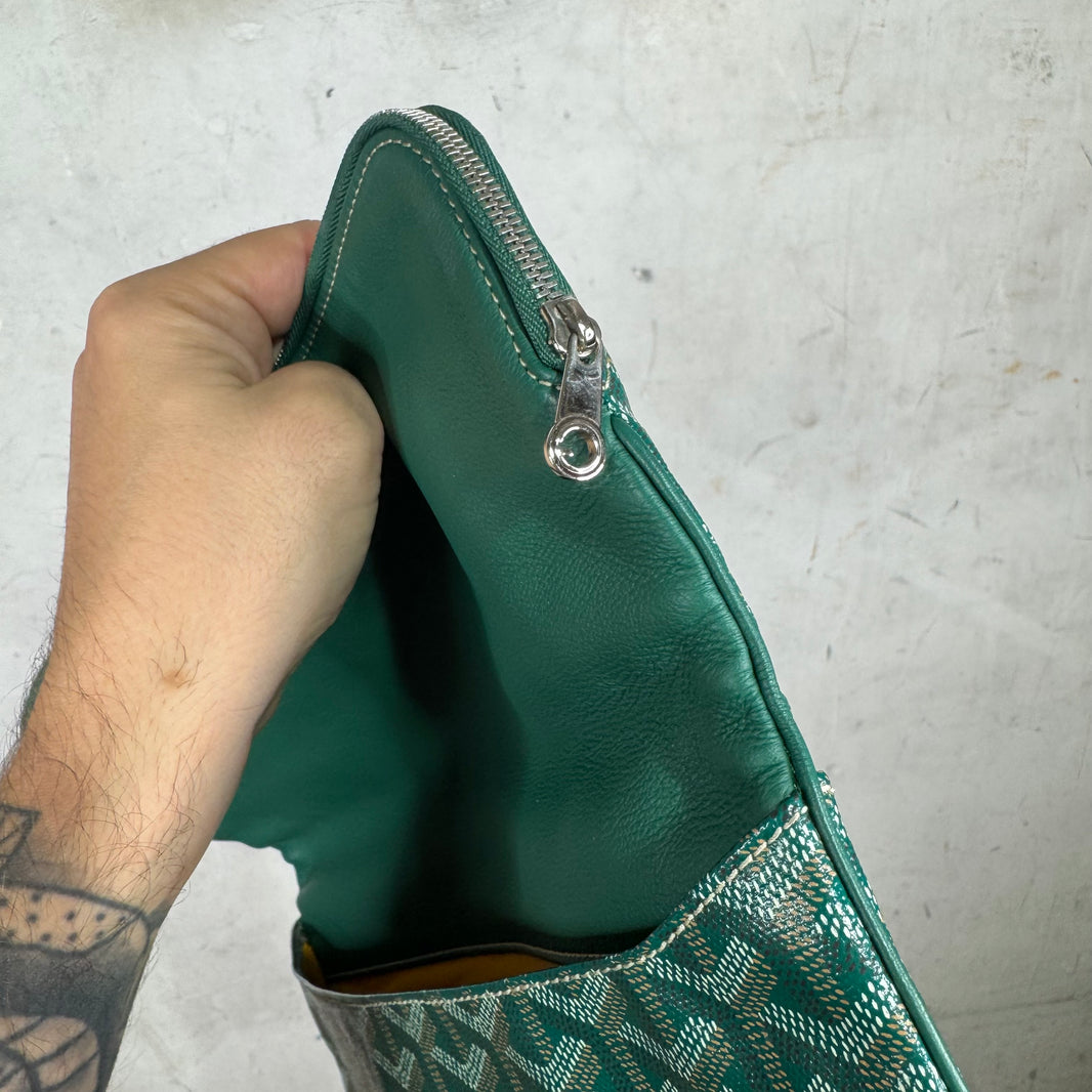 Goyard Green Sainte Marie Foldable Pouch