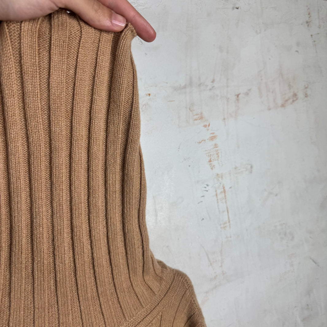 Gucci Turtleneck Cropped Knit Sweater