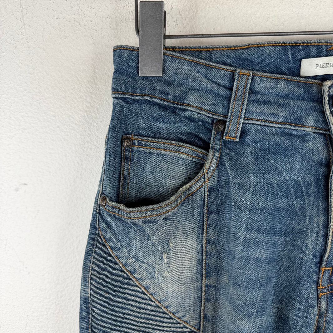 Pierre Balmain Biker Jeans