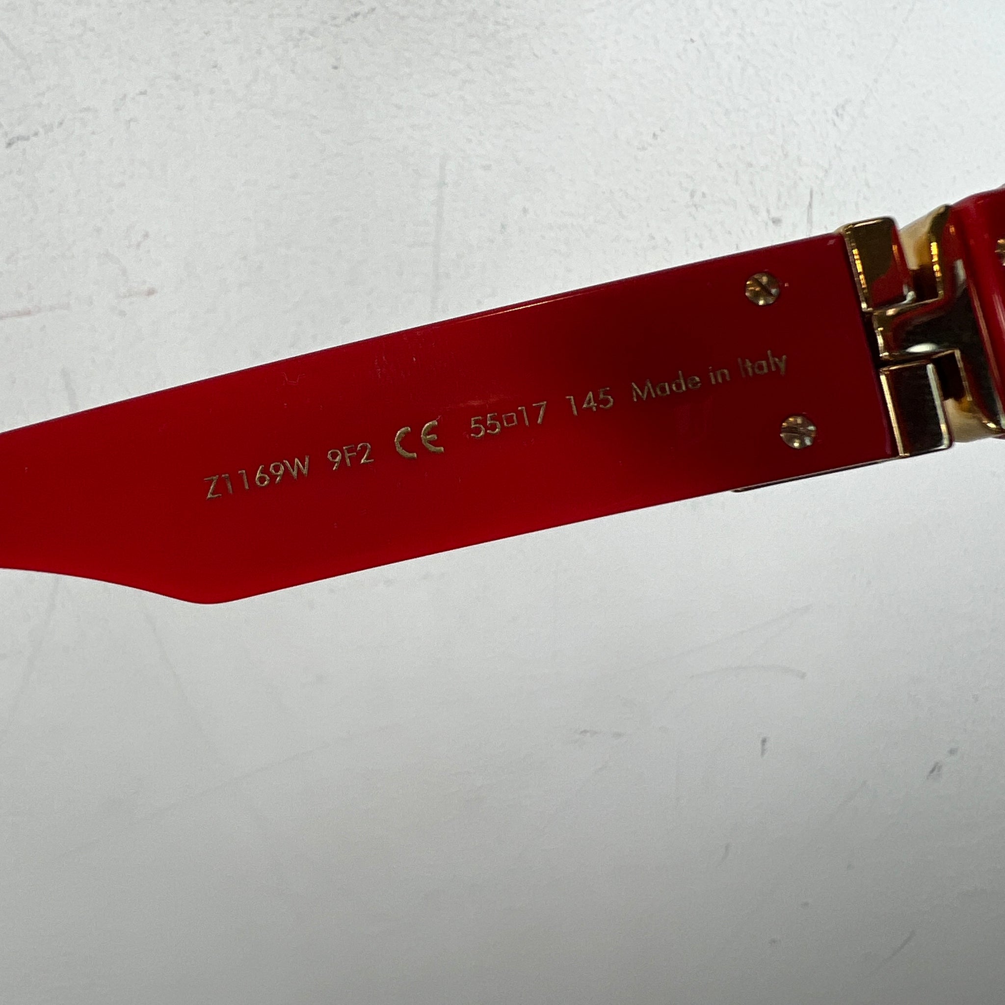 Louis Vuitton Red Millionaire Sunglasses