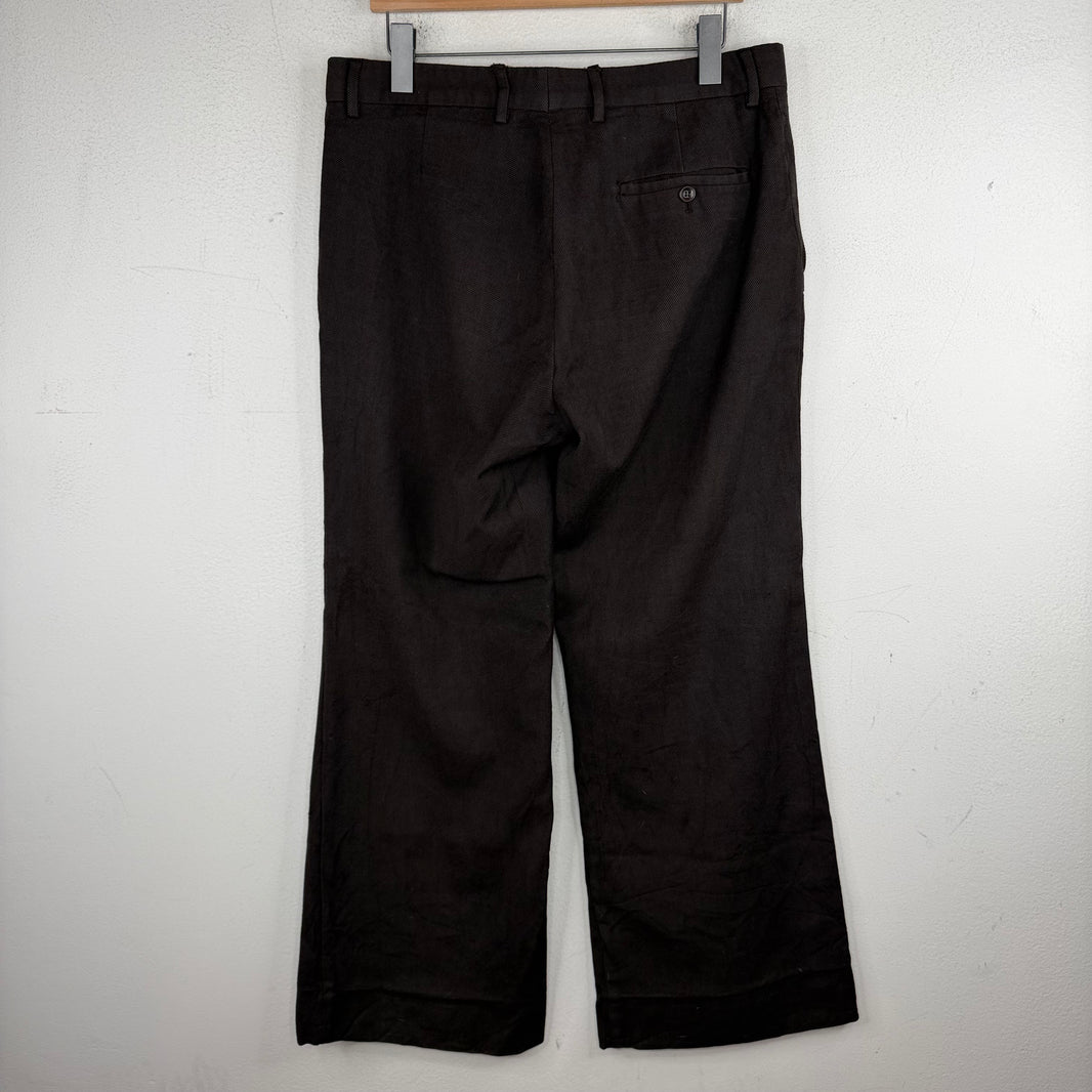 Miu Miu Brown Baggy Trousers