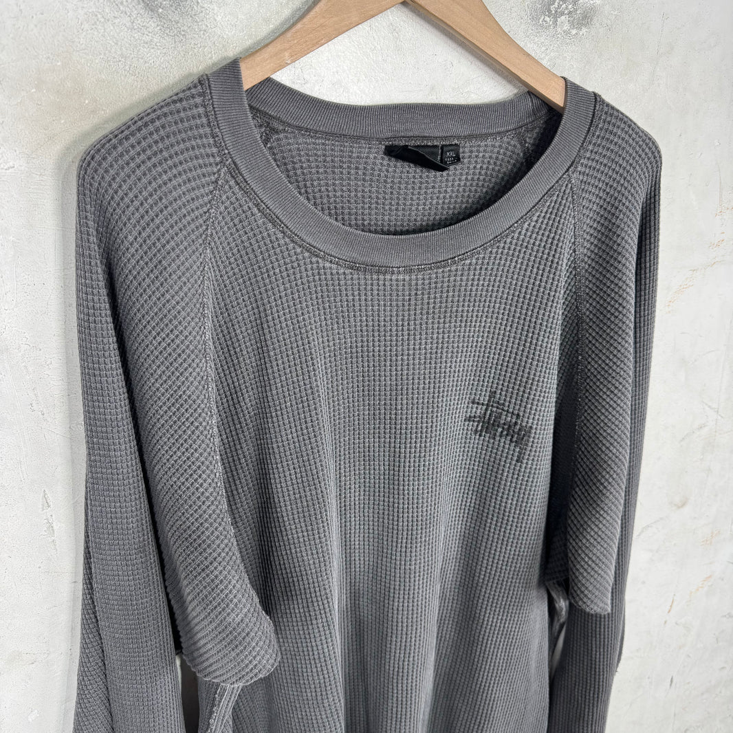 Stussy Grey Logo Thermal