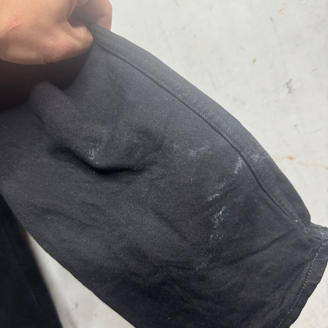 Acne Studio Black Straight Leg Denim Jeans