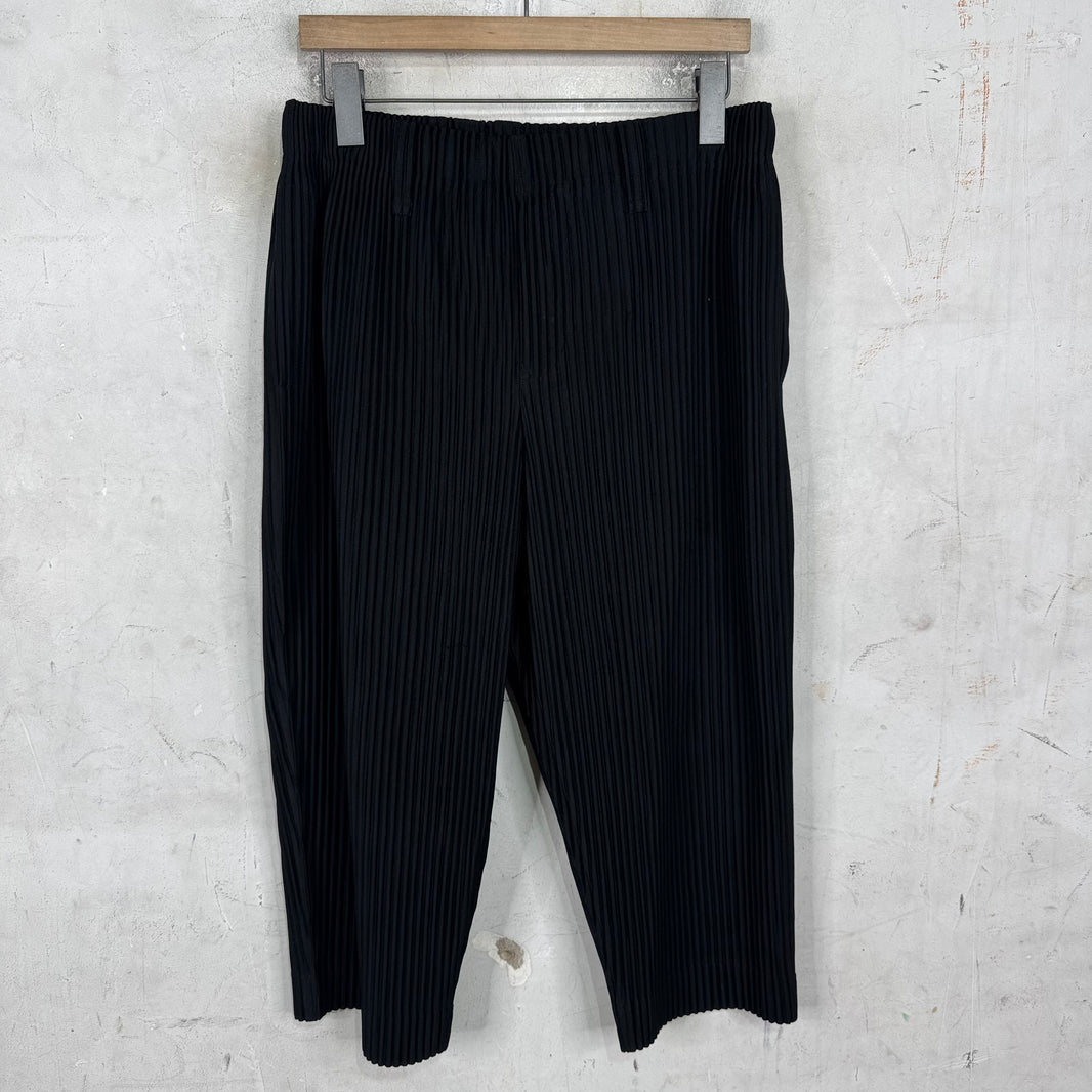 Issey Miyake Homme Plisse Black Capris