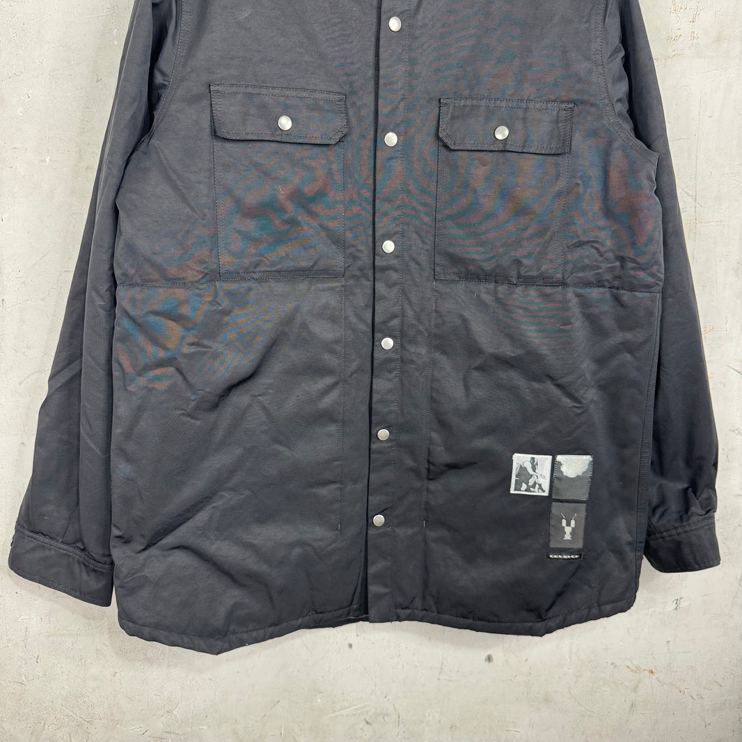 DRKSHDW Nylon Long Strapped Overshirt