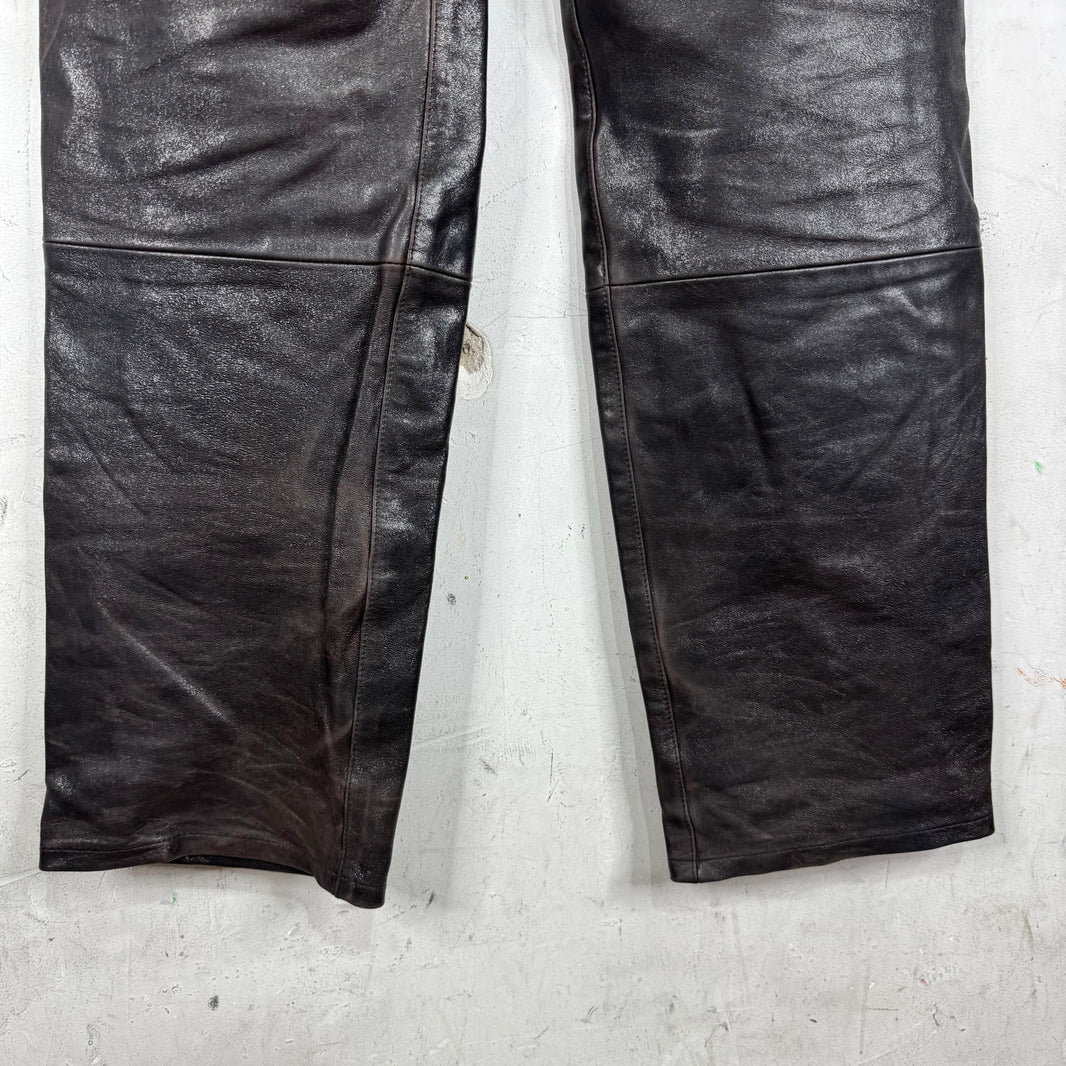 Stussy Big Ol' Brown Leathers