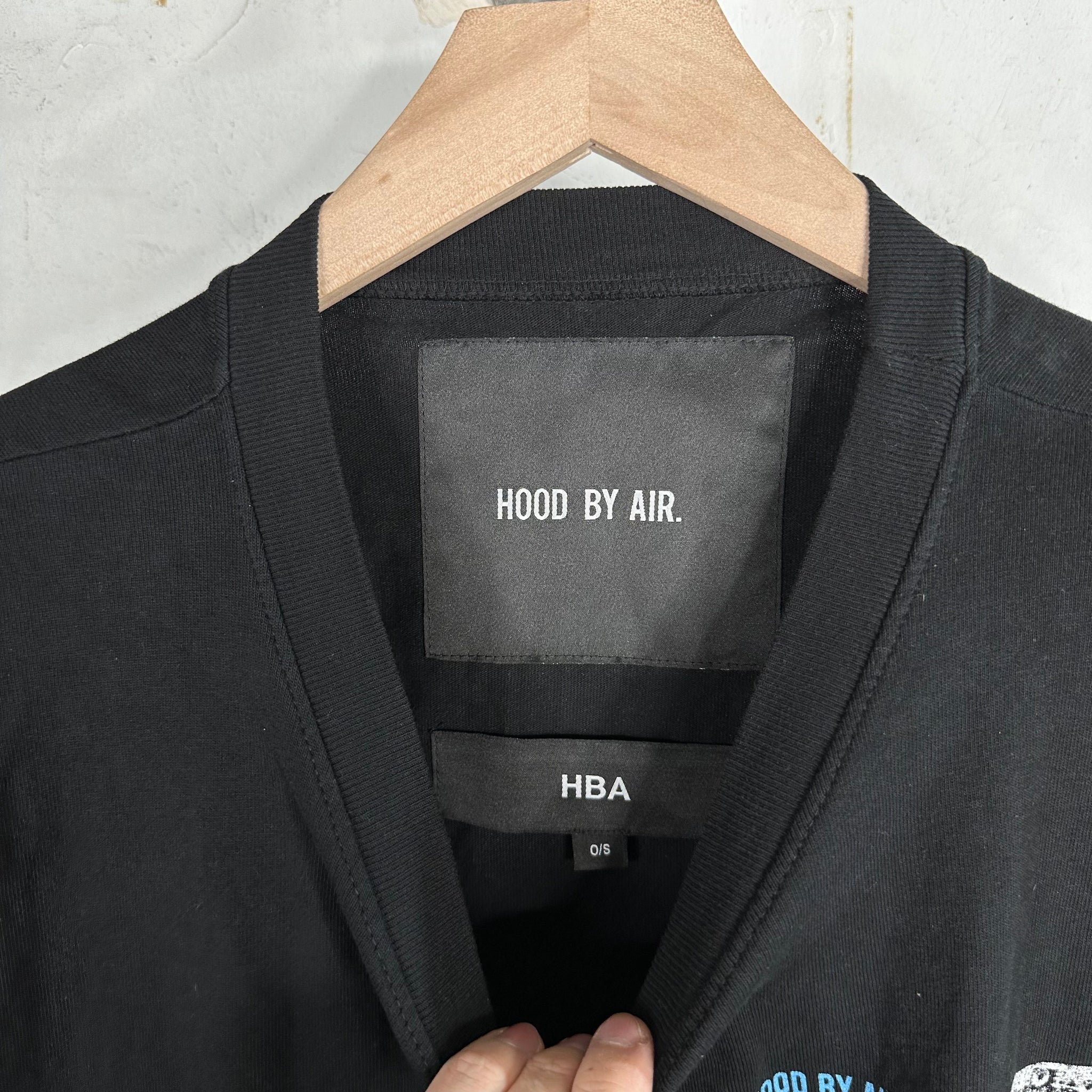 Hood By Air Black Owned Graphic T-Shirt