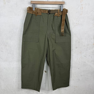 Sacai Velour Belted Capris