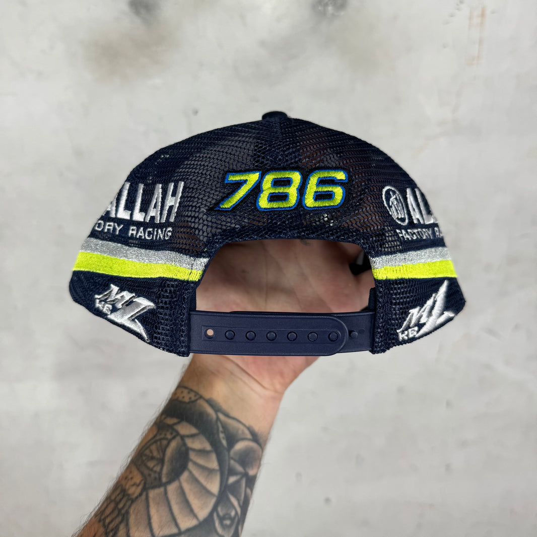 786 Racing Trucker Hat (Navy)