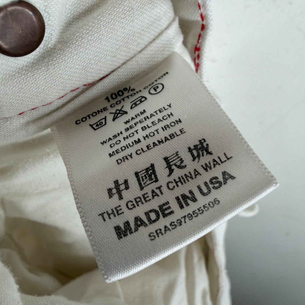 The Great China Wall White Carpenter Pants