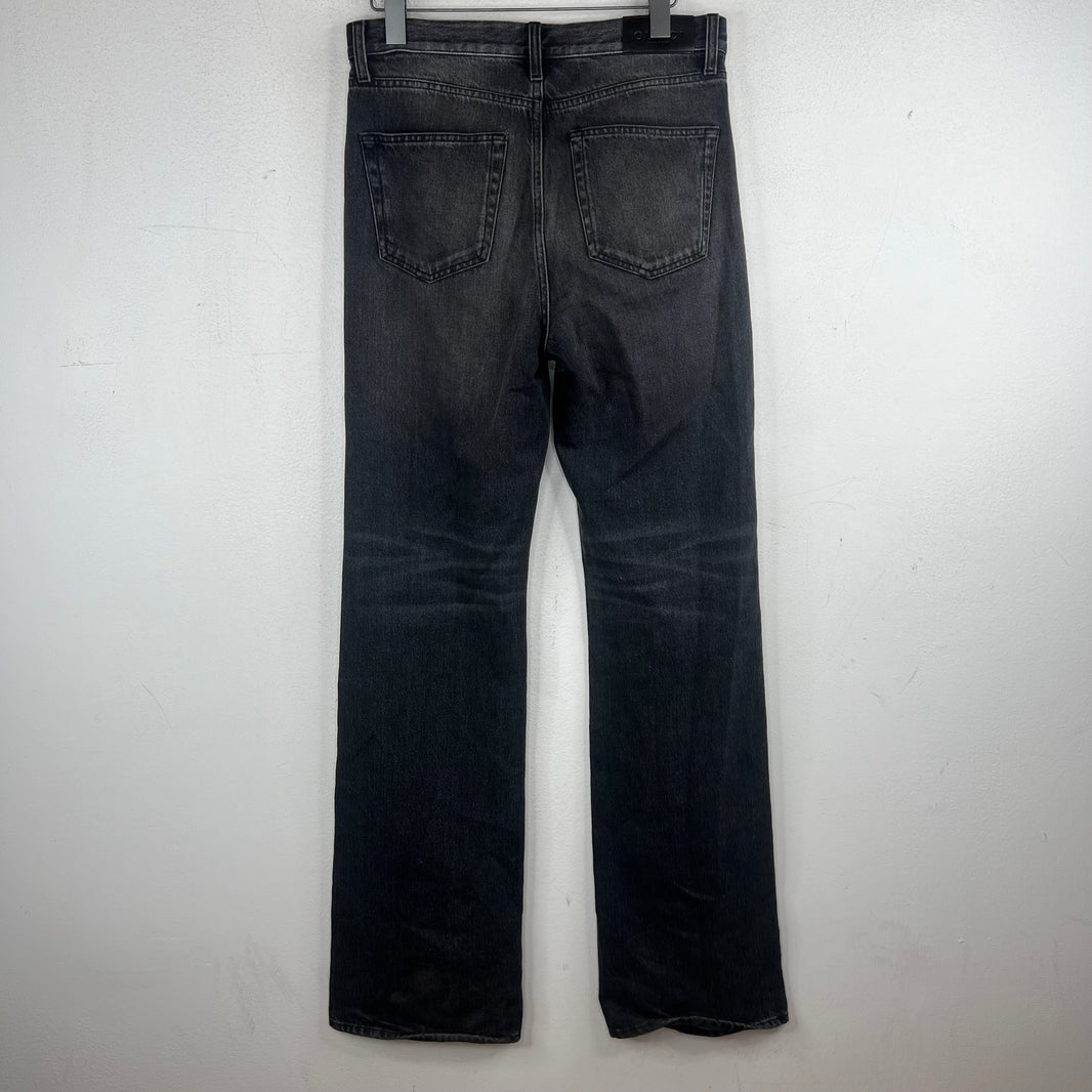 Gucci Sample Black Horsebit Jeans