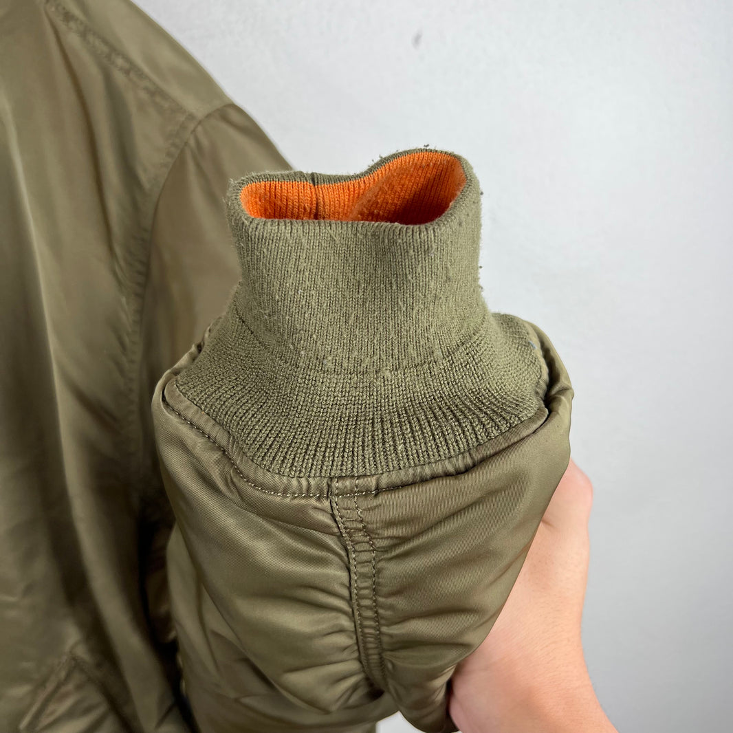 Vetements Alpha Industries Double Zip Bomber Jacket