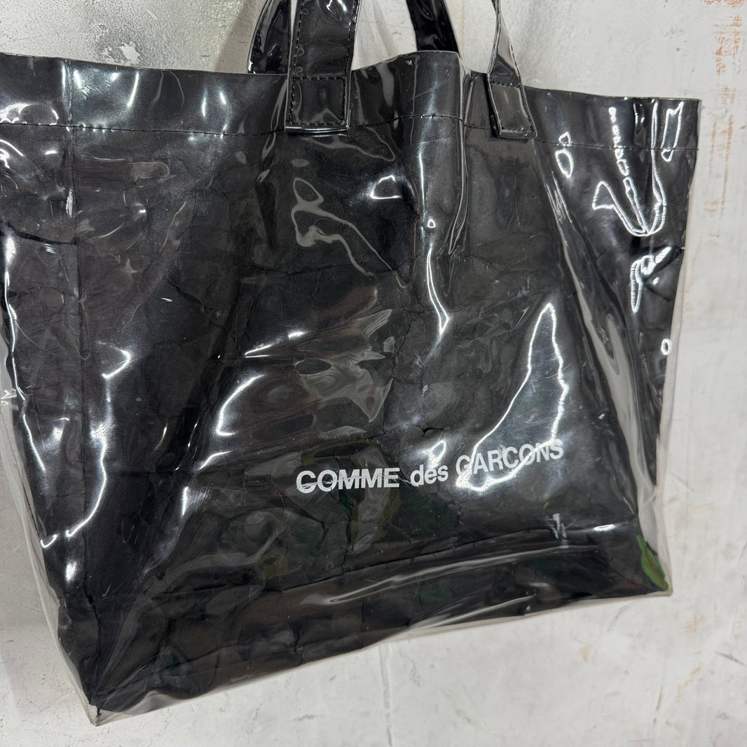 CDG PVC Logo Tote