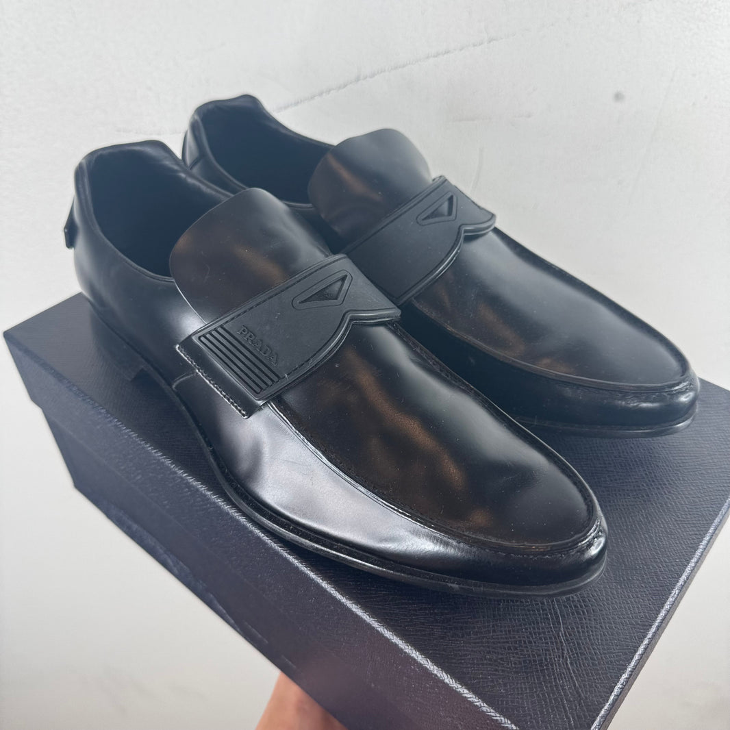 Prada Pointed Toe Loafers