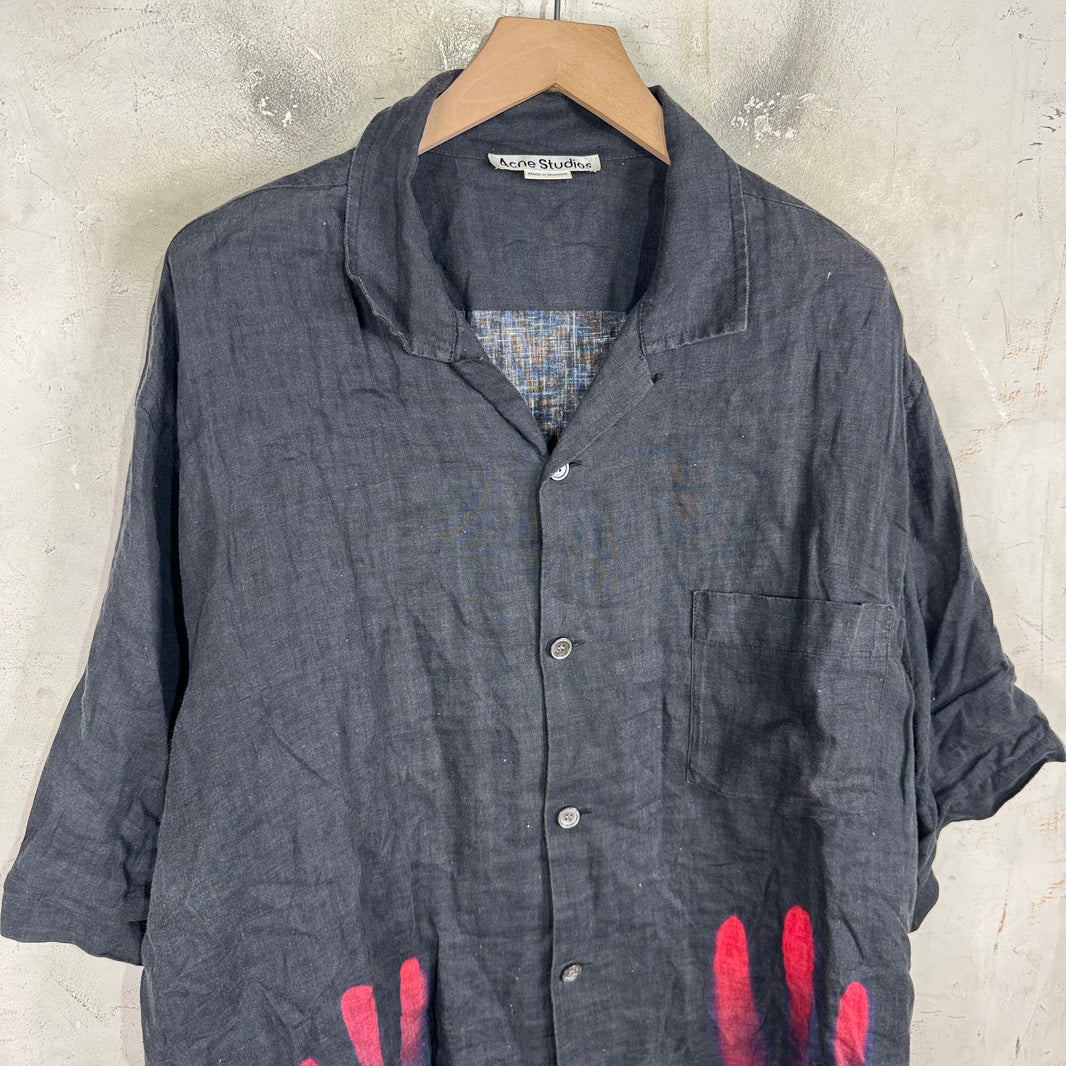 Acne Studios Linen Hands S/S Shirt