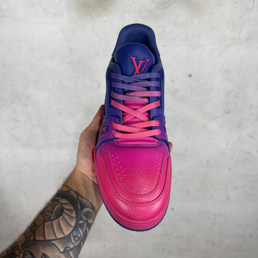 Louis Vuitton Pink/Purple Gradient Trainers DS