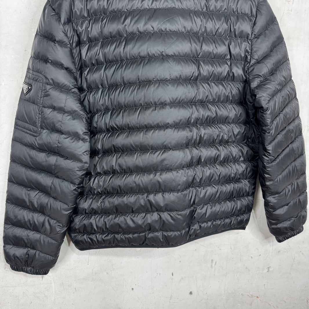 Prada BNWT 2017 Plaque Puffer