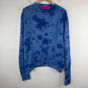 Elder Statesman Blue Tie-Dye Sweater