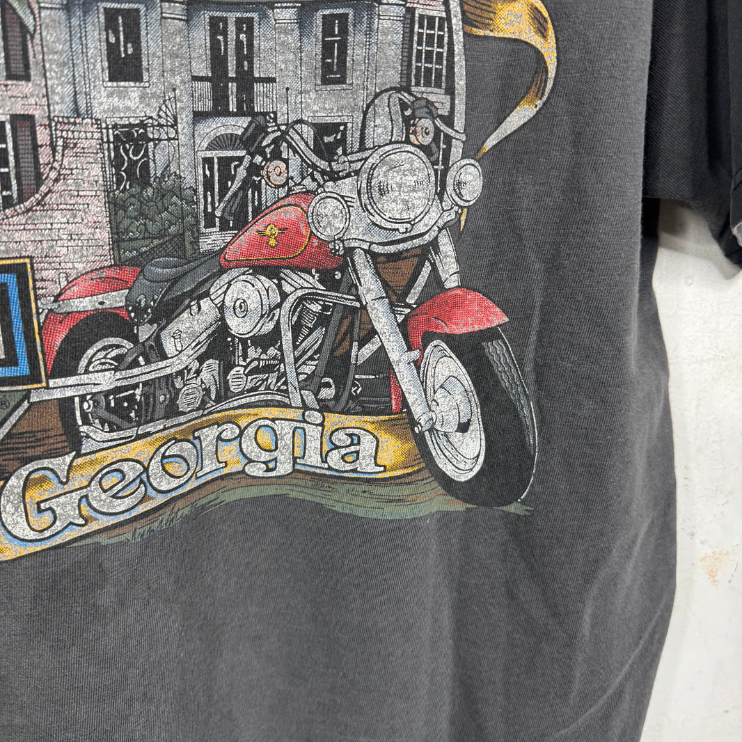 Vintage Harley Davidson Savannah Eagle T-Shirt