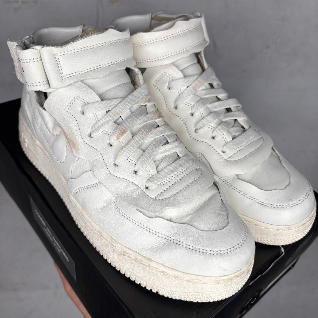 Nike x CDG White AF1 Mids