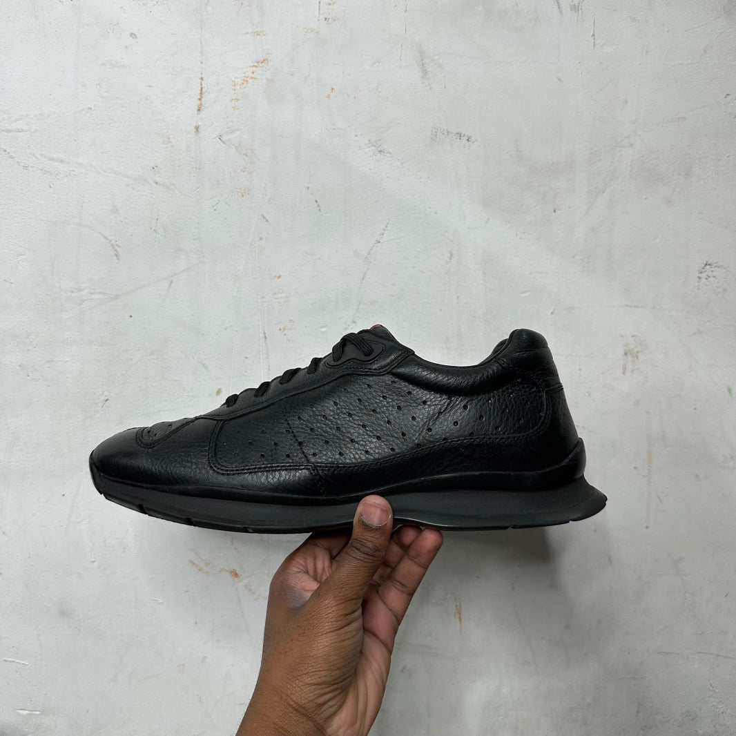 Prada Calzature Leather Trainer