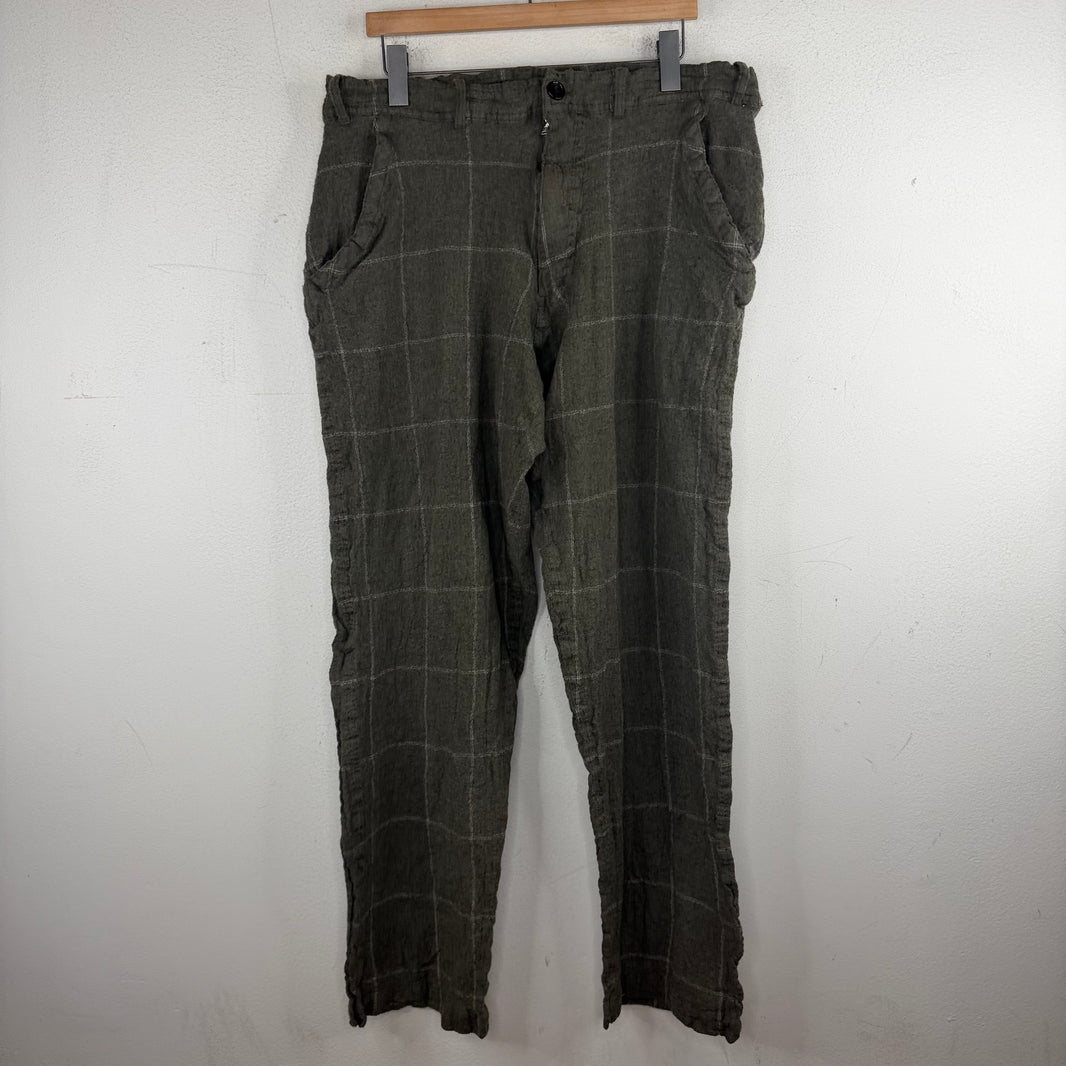 CDG Shirt Wool Flannel Trousers