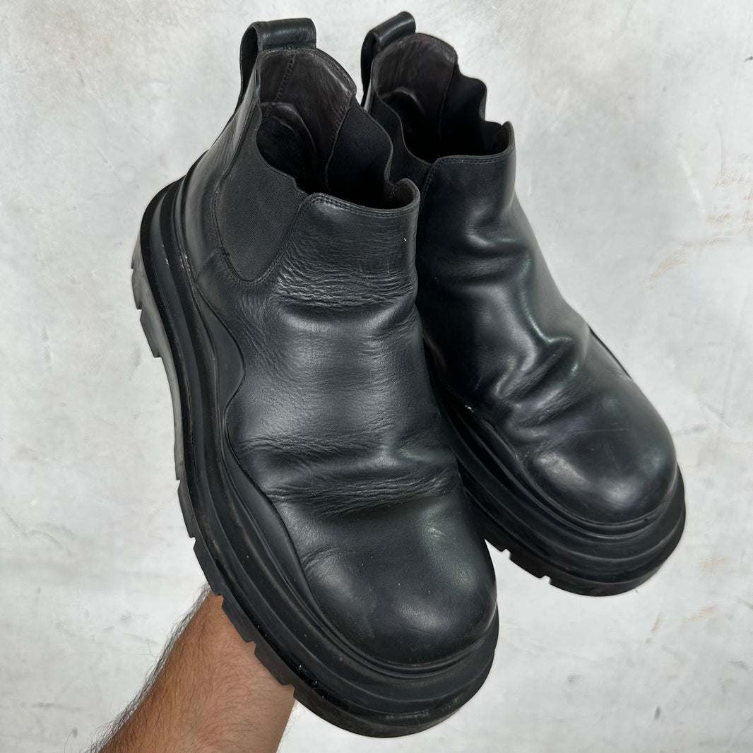Bottega Veneta Tire Ankle Boots