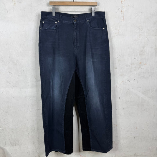 Balenciaga Paneled Baggy Jeans