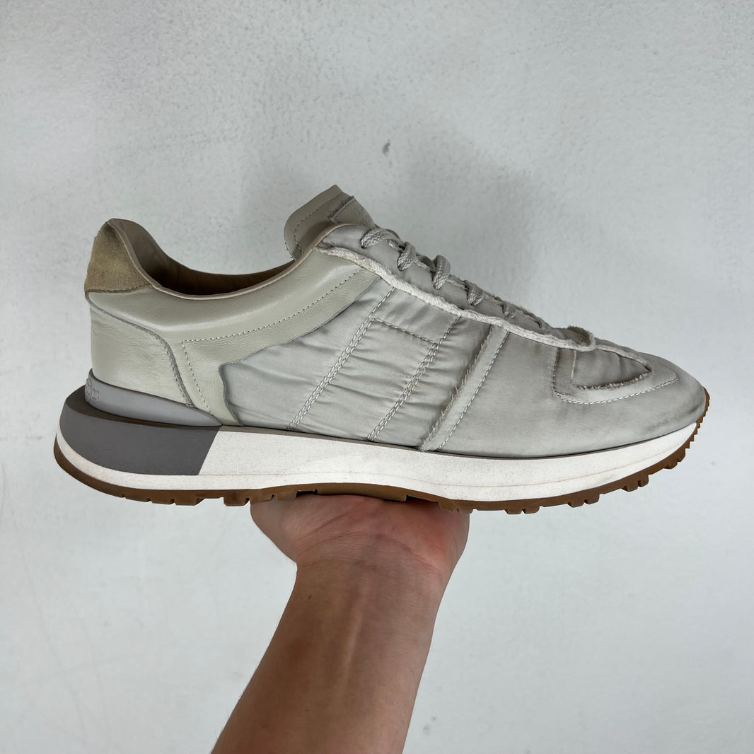 Margiela Gray Evolution Runner Sneakers
