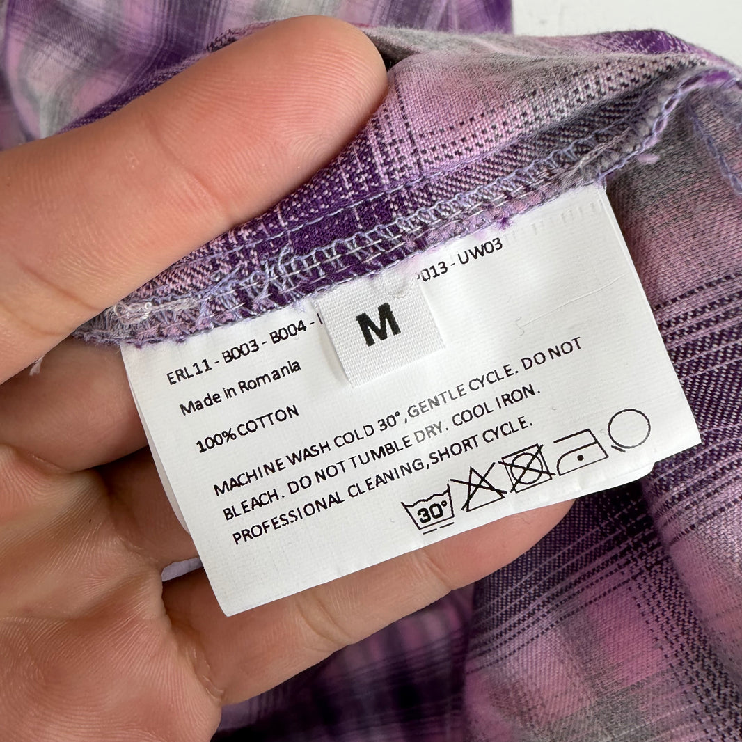 ERL Pink Flannel Shirt