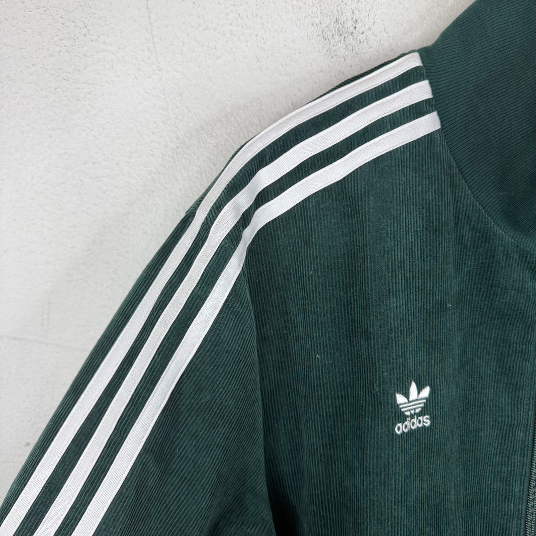 Adidas Noah Green Corduroy Track Jacket