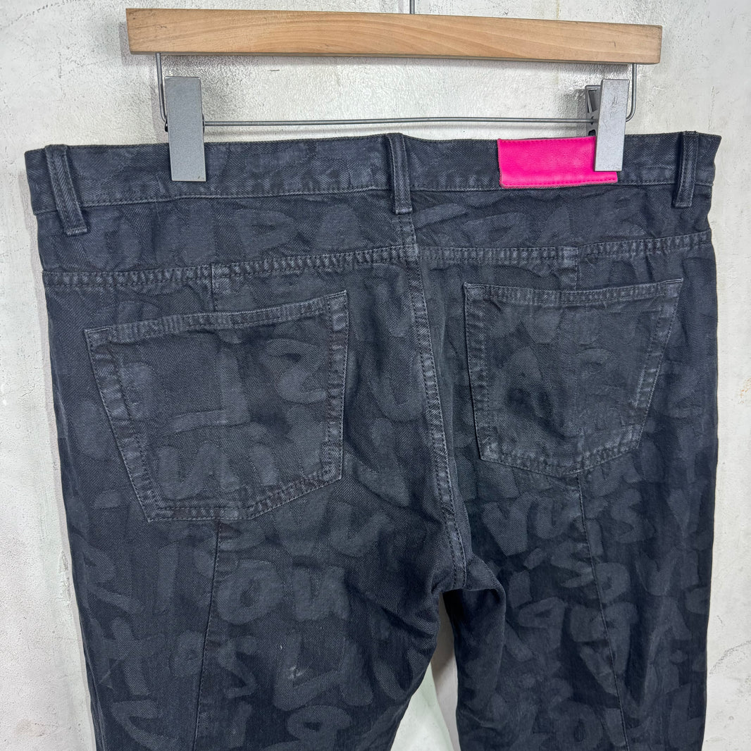 Louis Vuitton Sprouse Tonal Grafitti Jeans