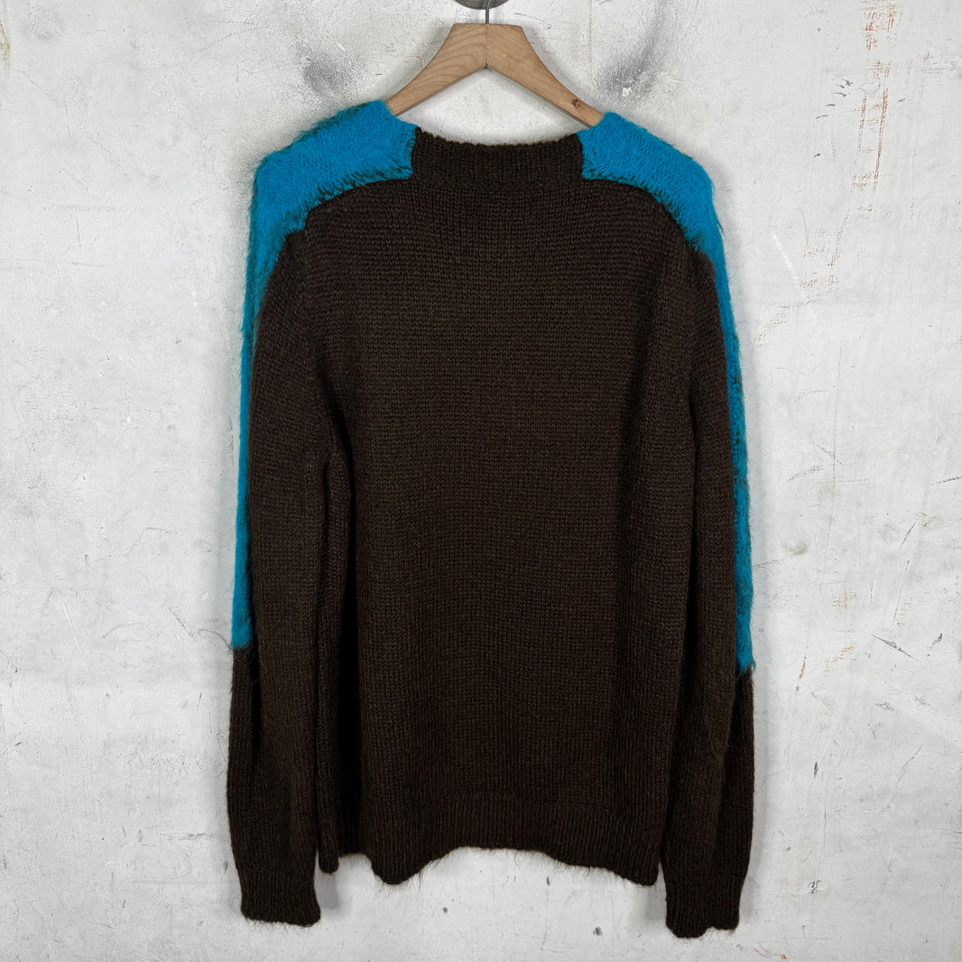 Jil Sander Mohair Paneled Sweater