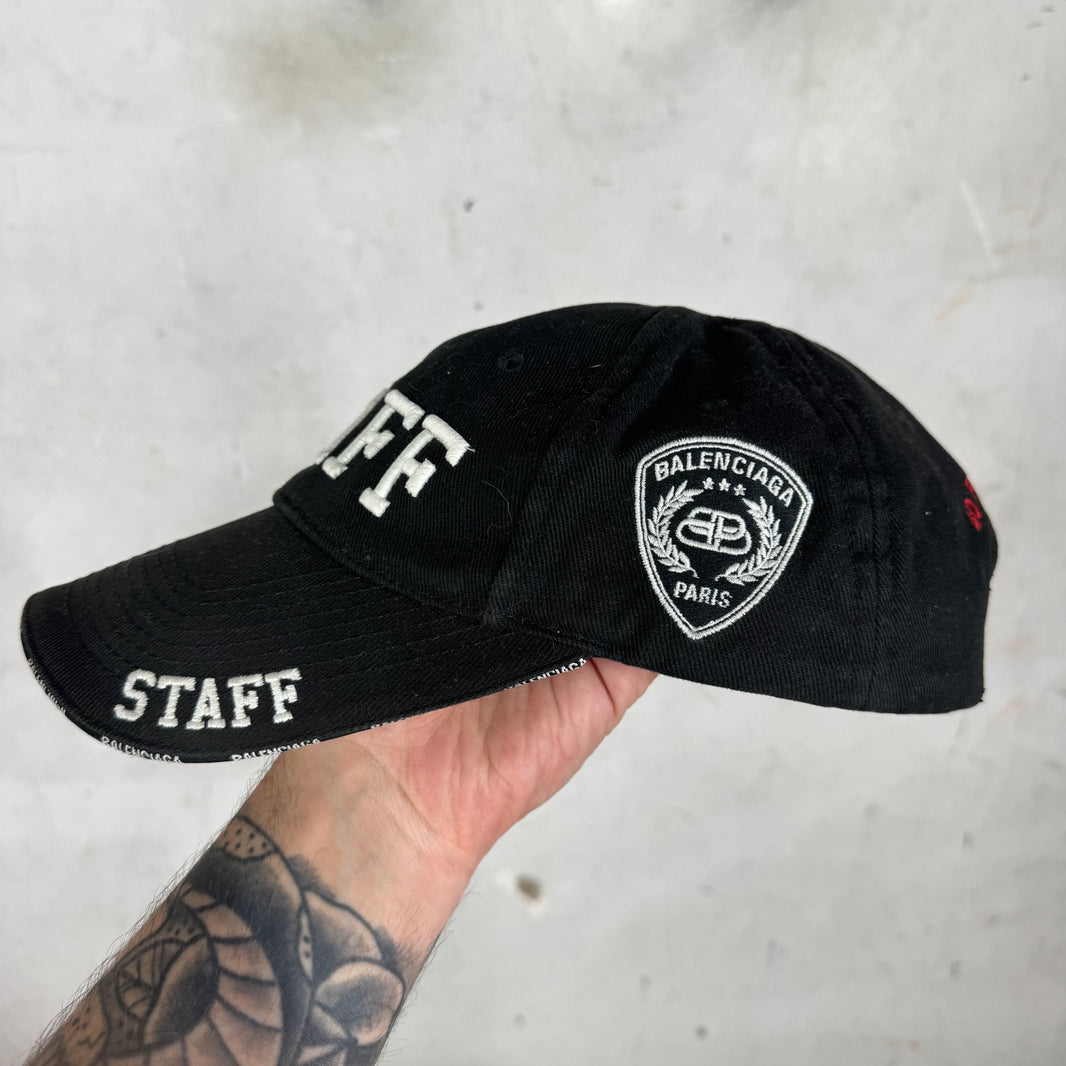 Balenciaga Staff Embroidered Hat